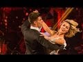 Abbey Clancy & Aljaz dance the Viennesse Waltz ...