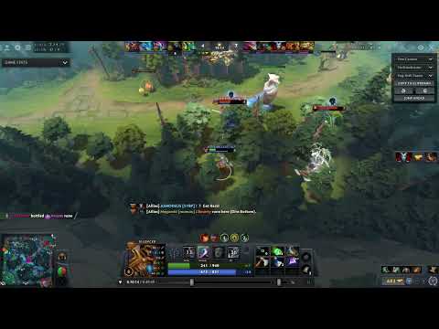 Dota 2 - SILENCER MIRACLE COMEBACK - RAMPAGE ! ! !