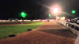 My pony winning Juvenile pacing at Jessie,WV 6/08/13