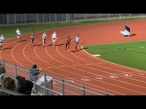 2-3-21 Paetow Practice Meet - Girls 200M - Heat 5 of 11