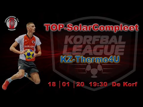 TOP/SolarCompleet 1 tegen KZ/Thermo4U 1, zaterdag 18 januari 2020
