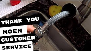 Moen Kitchen Faucet Leaks At Pull Out Spout
