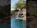 Natural Rock Waterfall Pool In Boca Raton, Florida! #insanepools #backyard #pool #lucaslagoons