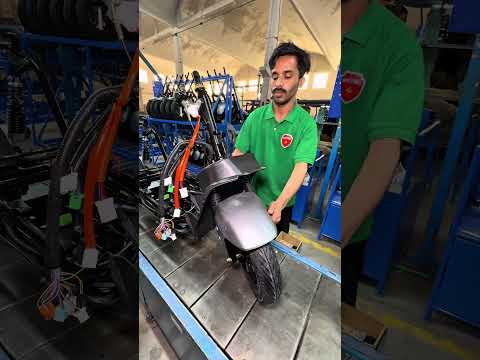 Metro Electric Scooter Assembly | Full Workshop Process