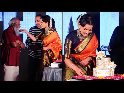 Kangana Ranaut Celebrate Her Birthday On Thalaivi Trailer Launch | Cake Cutting At Mumbai