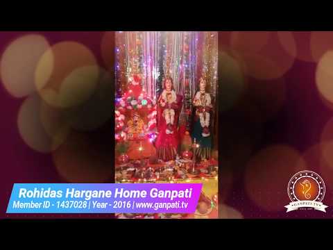 Rohidas Hargane Home Ganpati Decoration Video