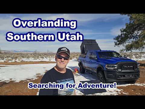 Solo Overlanding Southern Utah | Exploring, Wildlife, Scenery, & Testing New Gear (Day 1 & 2) #Utah
