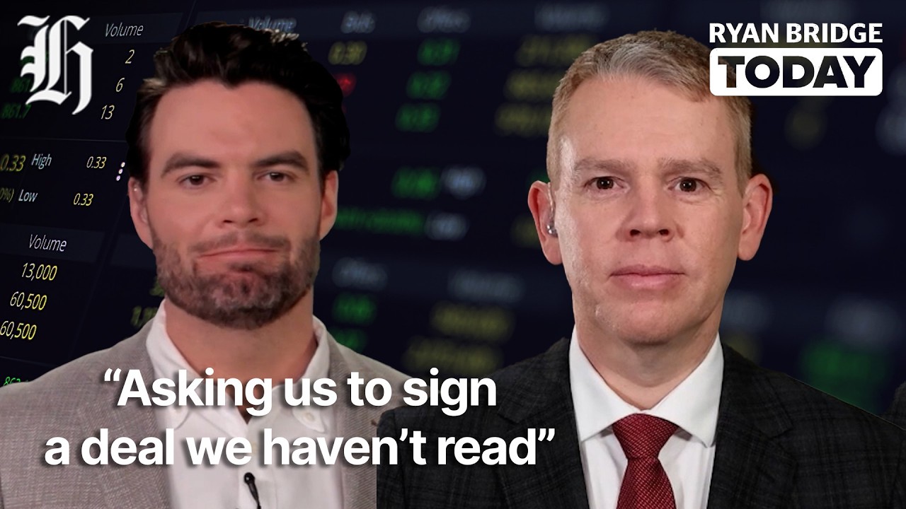 'No ability to cap international students' - Hipkins on Indian FTA | Ryan Bridge TODAY