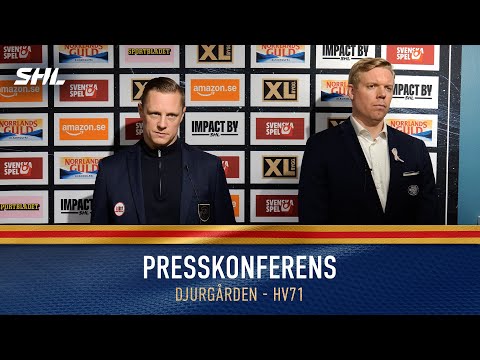 PRESSKONFERENS 🎙️ | DIF-HV71 1-6
