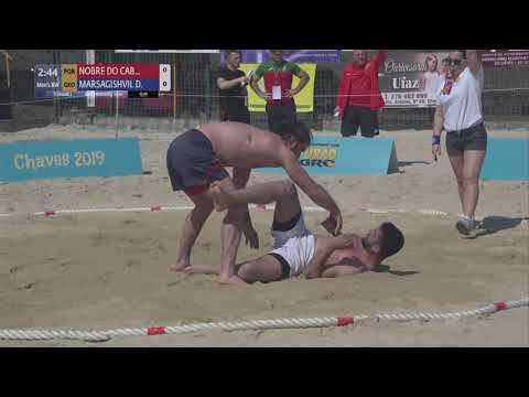 Round 2 Men's BW - 90 kg: M. NOBRE DO CAB (POR) v. D. MARSAGISHVIL (GEO)
