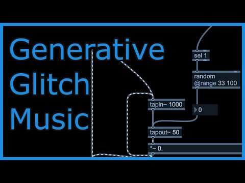Generative Glitch Music | Max/MSP Tutorial