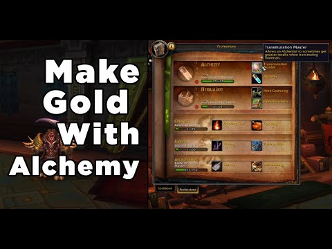 How To Make Gold With Alchemy Transmutation Mastery - WoW Gold Making Guide 2021