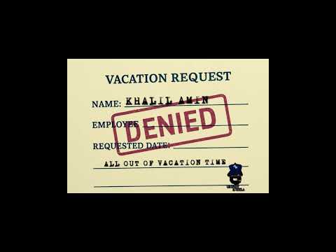 KHALIL AMIN-ALL OUT OF VACATION TIME(MIXTAPE)