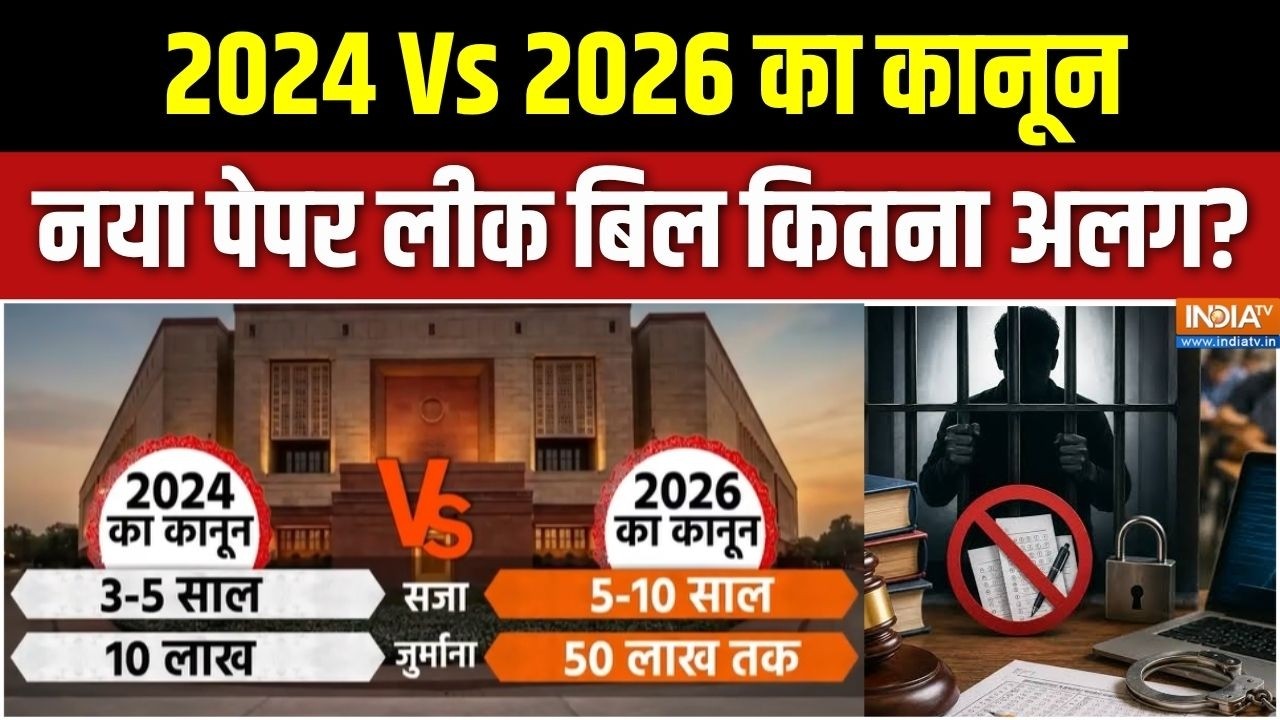 New Anti Paper Leak Bill: नया पेपर लीक बिल पुराने से कितना अलग? | CJP Portest | Pa