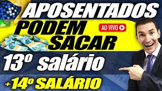 VITÓRIA dos APOSENTADOS: SAQUE LIBERADO + Abono EXTRA na CONTA 13 + 14 salário INSS