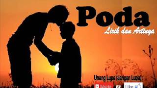 Download lagu Poda Lirik dan Artinya mp3 Download lagu Poda Lirik dan Artinya mp3