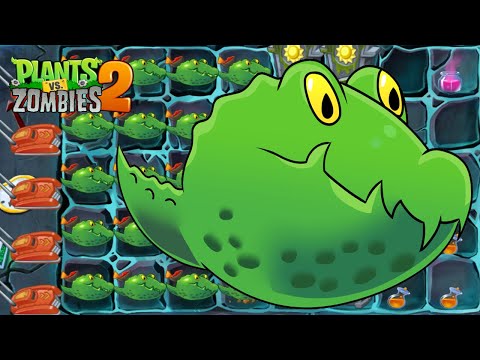 Plants Vs Zombies 2 - Pvz 2 MAX LEVEL PLANT GUACODILE Vs ZOMBIES Part 19