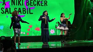 Download lagu Boleh Juga - Salma Salsabil & Celyna Grace & Niki Becker at Result and Reunion Indonesian Idol XIV mp3
