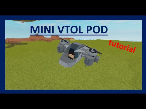 Mini VTOL Pod I Plane Crazy I Tutorial