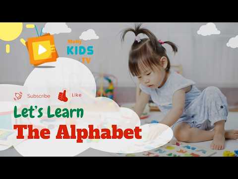Lets Learn The Alphabets | MellyKidsTv Nursery Rhymes & Kids Songs #abcd #alphabets #mellykidstv