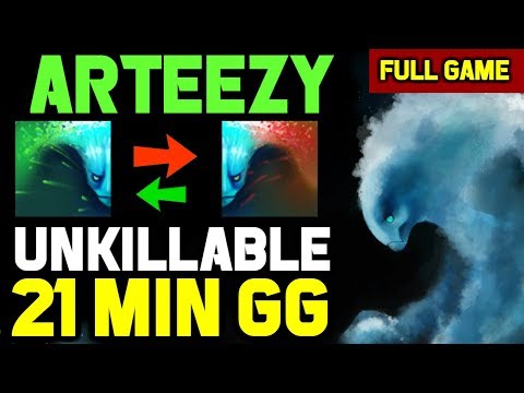 Arteezy Morphling Epic AGI-STR toggle - NO ONE CAN KILL HIM