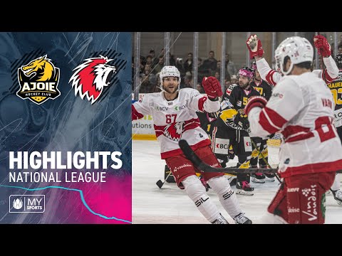 Ajoie vs. Lausanne 2:6 – Highlights National League