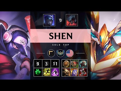 Shen Top vs Aatrox - NA Challenger Patch 25.21