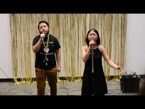 Rov Pom Koj Dua by Maa Vue ft. David Yang - Ali Chang and Nancy Chang (cover)