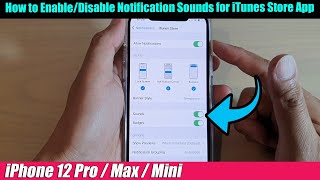 Download lagu iPhone 12/12 Pro: How to Enable/Disable Notification Sounds for iTunes Store App mp3