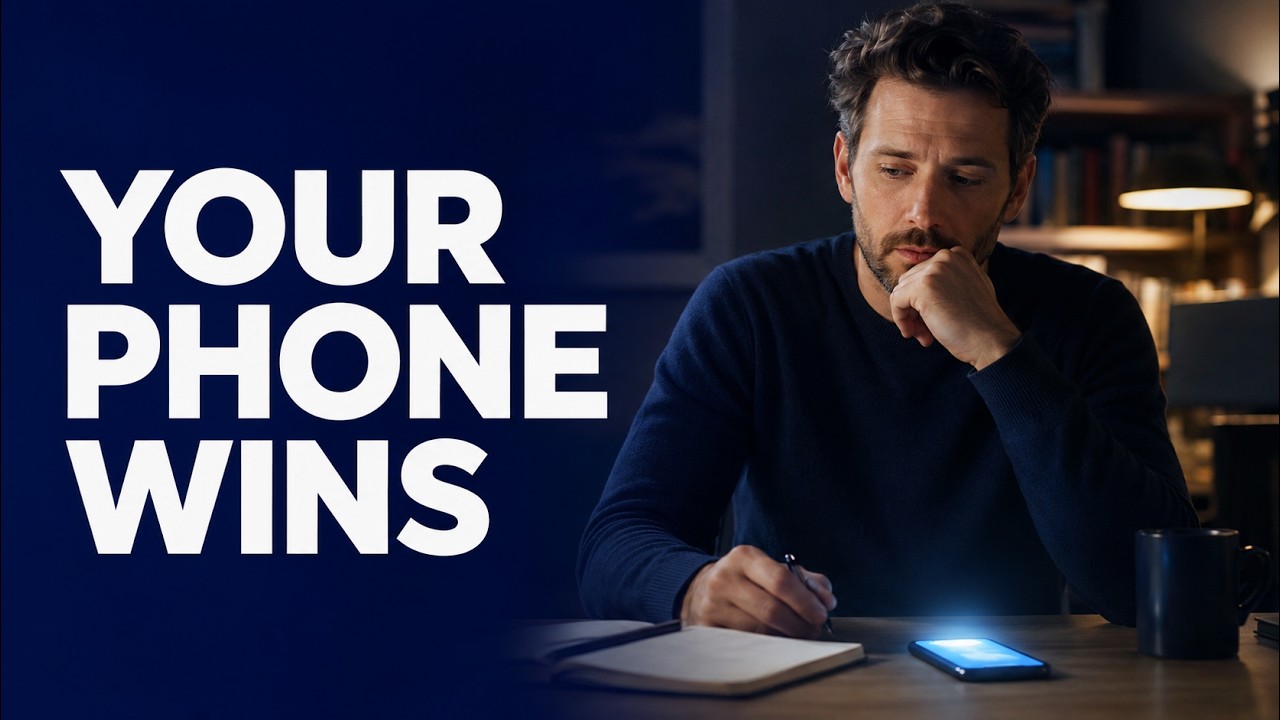Why Your Phone Wins Every Time You Try to Focus