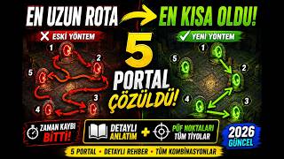 Royale Online Katakomb 4. Kat Ayna Katı Rehberi | En Kısa Yol + Tüm Portal Kombi