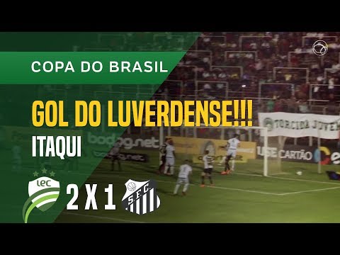 GOL (ITAQUI) - LUVERDENSE X SANTOS  - 17/05 - COPA DO BRASIL 2018