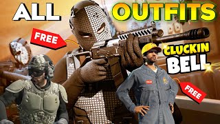 GTA Online How to Unlock All The Cluckin Bell Farm Raid Outfits (Half Masked,Military Armor PATCHED)