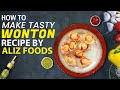 How to Make Tasty Wonton Recipe By Aliz Foods | Wonton Recipe
