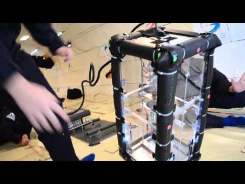 (Part 3) Prototype Test on microgravity flight by Zero Gravity Corporation