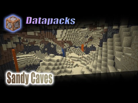 NEW Minecraft Datapack! Discover Sandy Caves!