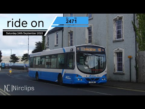 Ride on Translink Ulsterbus 2471 Wright Solar (FXI 381)