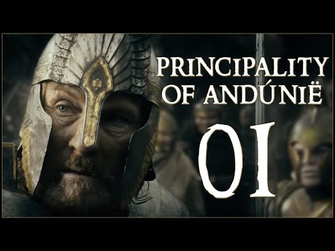 THE FALL OF NÚMENOR - Principality of Andúnië (Legendary) - Total War: The Last Alliance - Ep.01!