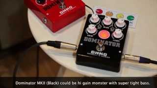 Video thumbnail for Quick Test : OKKO : Black Dominator MKII Uber Distortion by The Gear Spot