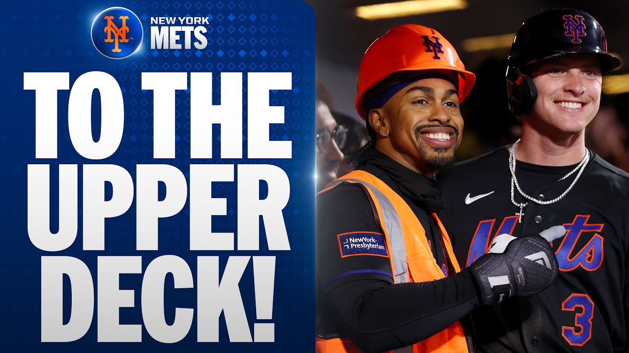 Francisco Lindor CRUSHES a three-run home run at Citi Field 🍎 | MLB Highlights