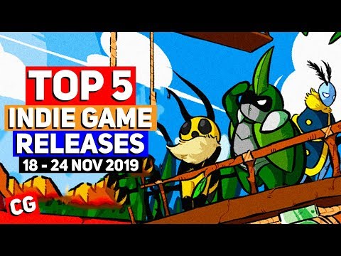 Top 5 BEST NEW Indie Game Releases: 18 - 24 Nov 2019 | Railroad Corporation & more!