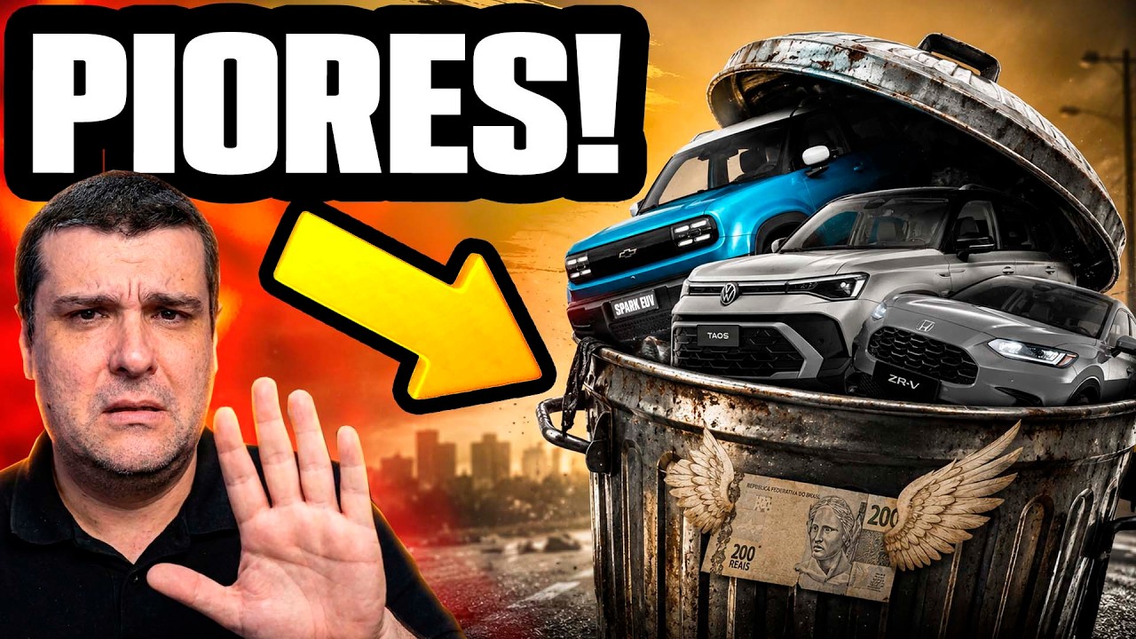 SÓ SERVE PRA JOGAR DINHEIRO NO LIXO? CARROS COM PÉSSIMO CUSTO-BENEFÍCIO e REJEIÇÃO ALTA!