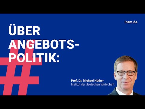 #Angebotspolitik und Innovation. Statement von Prof. Dr. Michael Hüther (IW)