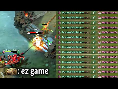 Immortal Sniper Mid vs Pudge? Easy Game!! | Genius Pudge