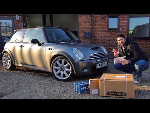 Modifying My R53 MINI Cooper S! 17% Supercharger Pulley + Intercooler!!