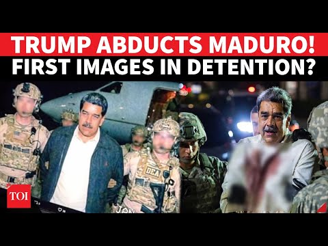 Maduro Abducted: 1ST Images In Detention Of US Military's Delta Force After Caracas Raid?