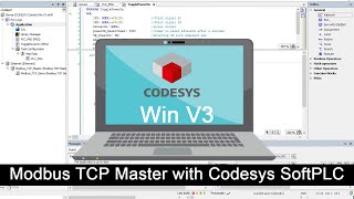 Codesys Modbus TCP Master Setting and Configuration on Windows Soft PLC