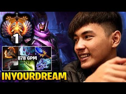 Inyourdream Anti Mage with Aghanim's Scepter Safelane Carry