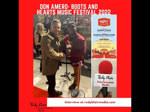 Thumbnail for Interview with Country Artist Don Amero on performing at Boots and Hearts Music Festival 2022 by Don Amero