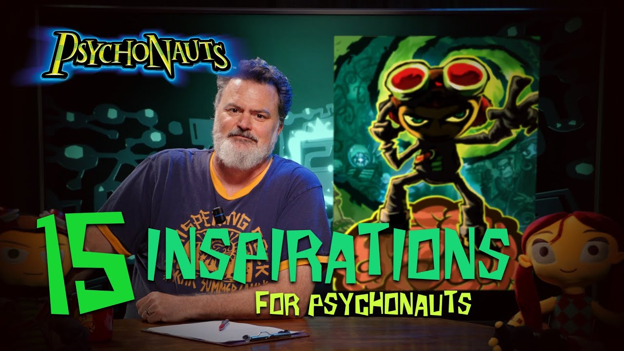 15 Inspirations for Psychonauts w/ Tim Schafer - YouTube